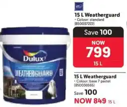 Makro Dulux Weatherguard offer
