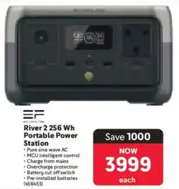 Makro Ecoflow River 2 256 Wh Portable Power Station offer