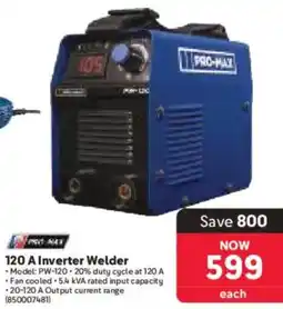 Makro Pro-max 120 A Inverter Welder offer
