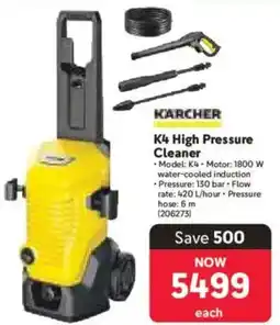 Makro Karcher K4 High Pressure Cleaner offer