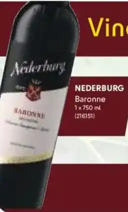 Makro Nederburg Baronne offer