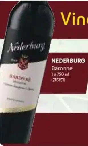 Makro Nederburg Baronne offer