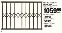 Build It Ultra Secure Window Burglar Bars offer