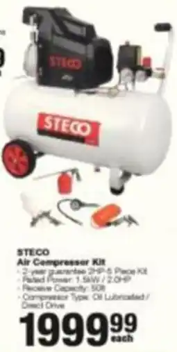 Build It Steco Air Compressor Kit offer