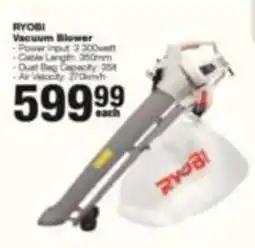 Build It Ryobi Vacuum Blower offer