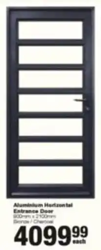 Build It Aluminium Horizontal Entrance Door offer