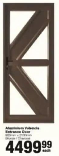Build It Aluminium Valencia Entrance Door offer