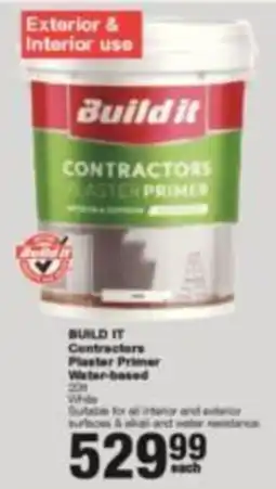 Build It Build it Contractors Plaster Primer Water-based offer