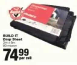 Build It Build it Drop Sheet offer