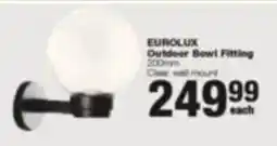 Build It Eurolux Outdoor Bowl Fitting offer