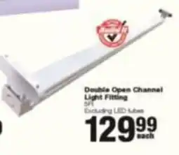 Build It Double Open Channel Light Fitting offer