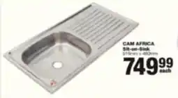 Build It Cam Africa Sit-on-Sink offer