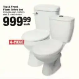 Build It Top & Front Flush Toilet Set offer