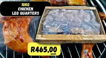 Die Visfabriek Chicken leg quarters offer