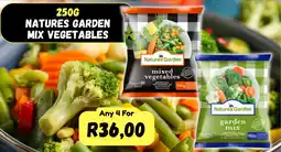 Die Visfabriek Nature's Garden Mixed Vegetables offer
