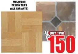 Boxer Build Multiflor design tiles offer