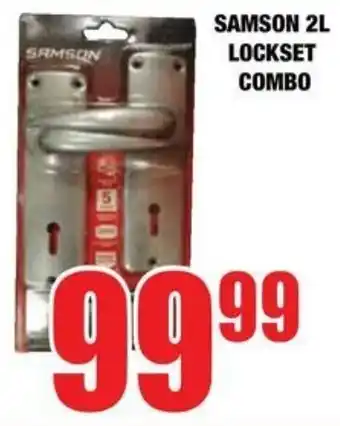 Boxer Build Samson 2l lockset combo offer
