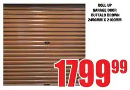 Boxer Build Roll up garage door buffalo brown offer