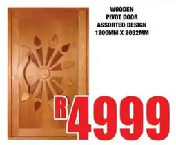 Boxer Build Wooden pivot door assorted design offer