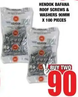 Boxer Build Hendok bafana roof screws & washers offer