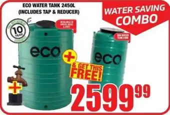 Boxer Build Eco water tank offer