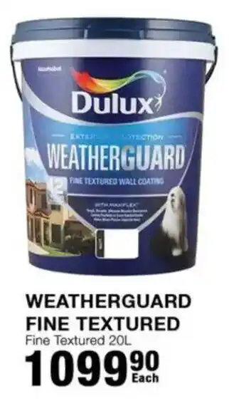 Build It Dulux Weatherguard Fine Textured offer