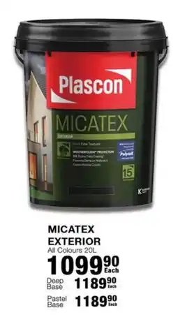 Build It Plascon Micatex Exterior offer