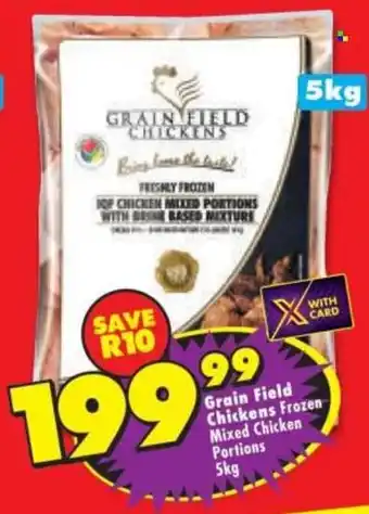 Shoprite Grain Field Chickens Frozen Mixed Chicken Portions offer
