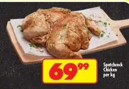 Shoprite Spatchcock Chicken per kg offer
