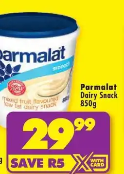 Shoprite PARMALAT DAIRY SNACK 850g offer