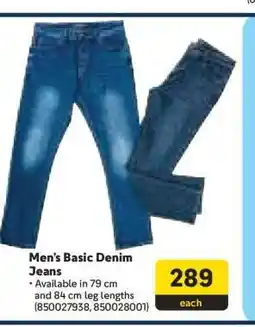 Makro Men's Basic Denim Jeans offer