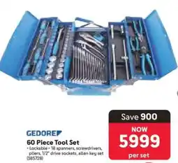 Makro GEDORE 60-Piece Tool Set offer