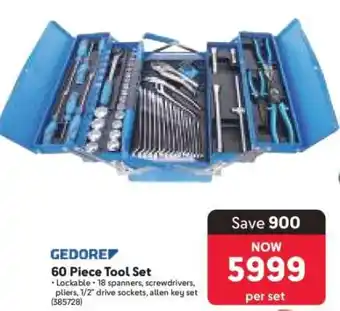 Makro GEDORE 60-Piece Tool Set offer