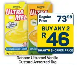 Pick n Pay Danone Ultramel Vanilla Custard Assorted 1kg offer