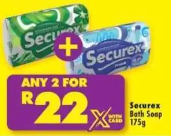 Shoprite Securex Bath Soap offer