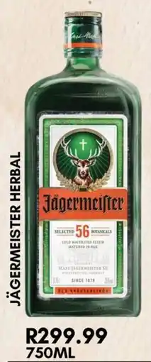 Prestons Jägermeister Herbal offer