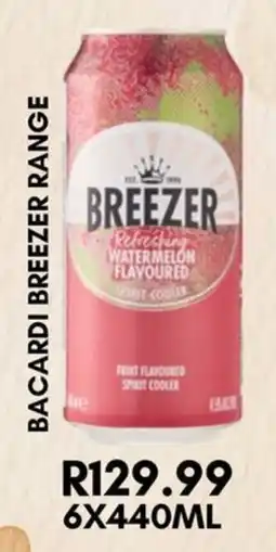 Prestons Bacardi breezer range offer