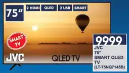 President Hyper JVC 75" Smart QLED TV offer
