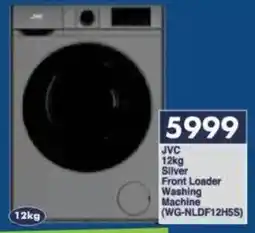 President Hyper JVC Silver Front Loader Washing Machine offer