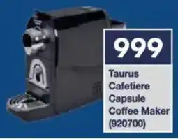 President Hyper Taurus Cafetiere Capsule Coffee Maker offer