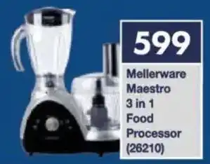 President Hyper Mellerware Maestro 3 in 1 Food Processor offer