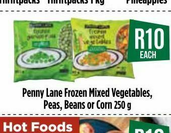 Food Lover's Market Penny lane frozen vegetables offer