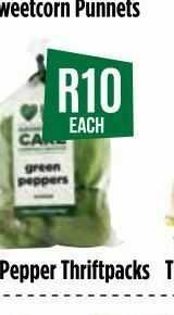 Food Lover's Market Green pepper offer