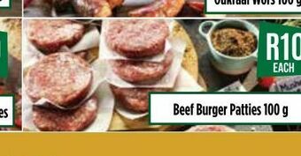 Food Lover's Market Beef patties offer