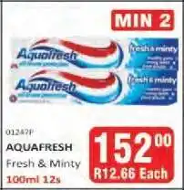 KitKat Cash and Carry AQUAFRESH Fresh & Minty offer