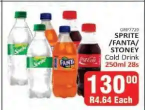 Sprite/Fanta/Stoney Cold Drink