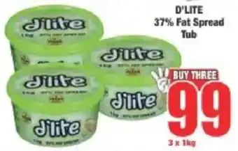 Boxer D'lite 37% Fat Spread Tub offer