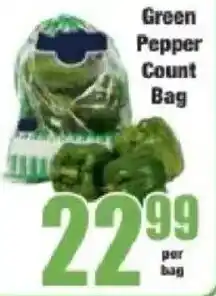 Boxer Green Pepper Count Bag offer