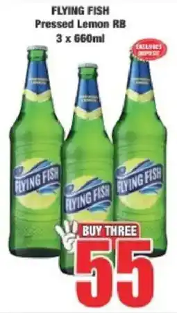 Boxer Flying Fish Pressed Lemon RB offer