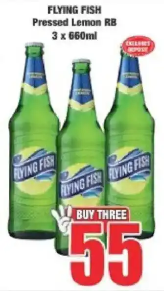 Boxer Flying Fish Pressed Lemon RB offer